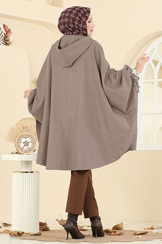 moda selvim Poncho 0505ERK1158 Dark Vision - Thumbnail