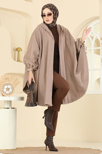 moda selvim كاب بيج 0505ERK1158 - Thumbnail