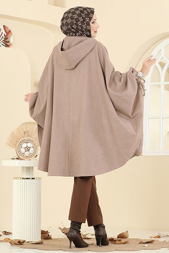 moda selvim كاب بيج 0505ERK1158 - Thumbnail