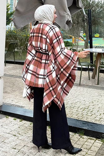 moda selvim كاب وردي 4701ALGK1170 - Thumbnail