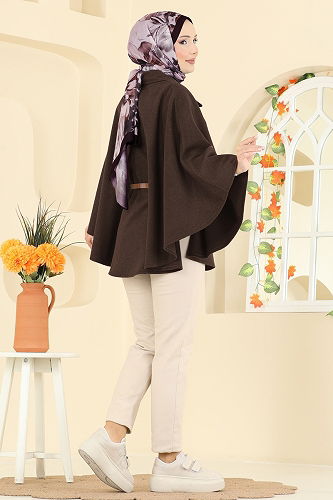 moda selvim كاب بني 5035ERK1158 - Thumbnail