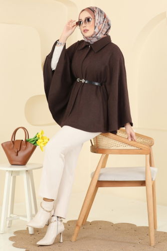 T.E.G. - Poncho 6070TEG847 Brown