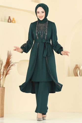 A.S.M. - Pul Payet Detay Takım ASM2805 Zümrüt