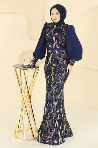 E.L.C.K. - Pul Payet Detaylı Abiye 2847ELCK1161 Laci