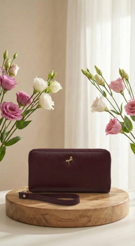 M.E.R.K. - PURSE 200MERK1193 Burgundy