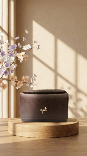 M.E.R.K. - PURSE 203MERK1193 Bitter Brown