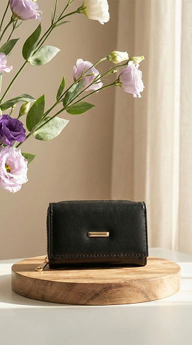 moda selvim PURSE 204MERK1193 Black - Thumbnail