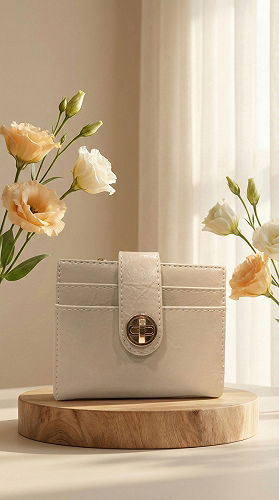 moda selvim PURSE 208MERK1193 Stone - Thumbnail