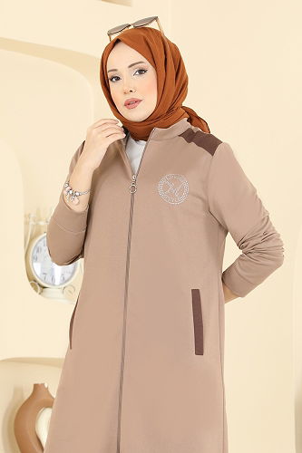 moda selvim Rahat Kesim İkili Takım PL9202 Koyu Vizyon - Thumbnail