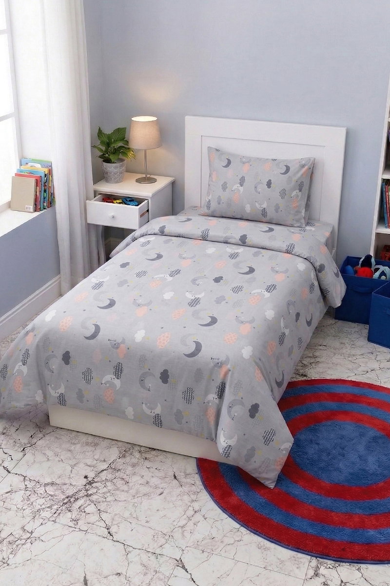 Ranforce Nevresim Takım 1007HB1195 Desen 4 Antrasit