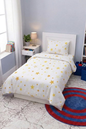 H.B. - Ranforce Nevresim Takım 1007HB1195 Desen2 Ekru