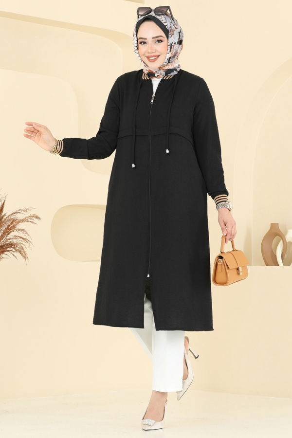 Modaselvim معطف/كاب كاب أسود 8003BM387
