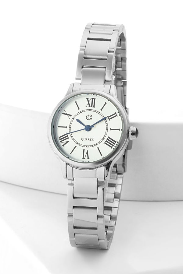 Modaselvim SAAT Roma Rakamlı Kol Saati 8857CLSK1184 Gümüş