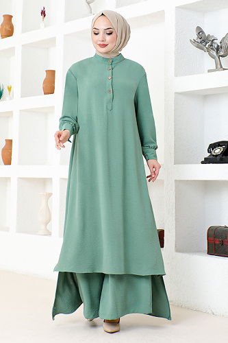 moda selvim Salaş İkili Takım TGE4061-M Mint - Thumbnail