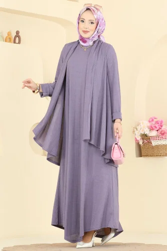 Z.N.N.K. - Salaş Yelekli İkili Takım 6370ZNNK1102 Lila