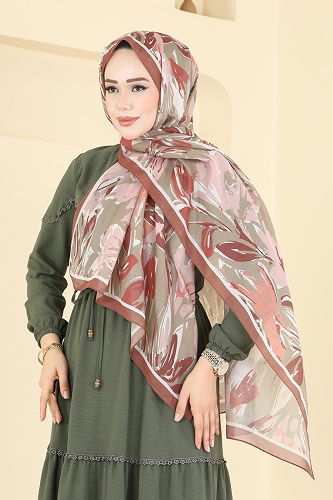 moda selvim شال تفاحي 003AFV475 - Thumbnail