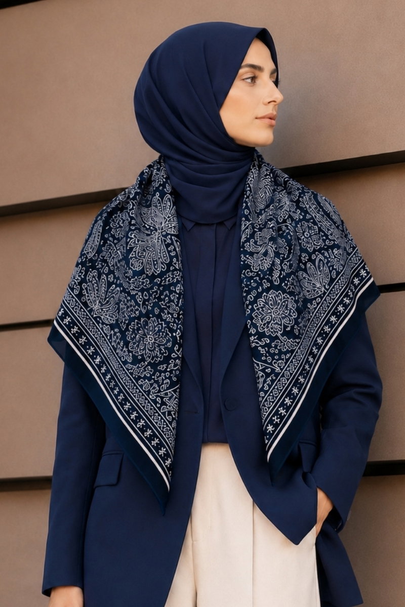 Scarf 010AFV475 Pattern5 - Moda Selvim