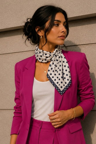 moda selvim SCARF 070AFV475 Pattern25 - Thumbnail