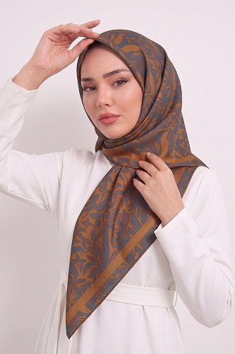 moda selvim Scarf 120AFV475 Tan - Thumbnail