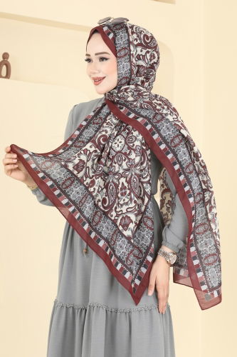 A.F.V. - Scarf 1305AFV475 Burgundy