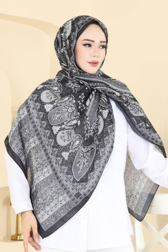 A.F.V. - Scarf 1306AFV475 Black&Grey