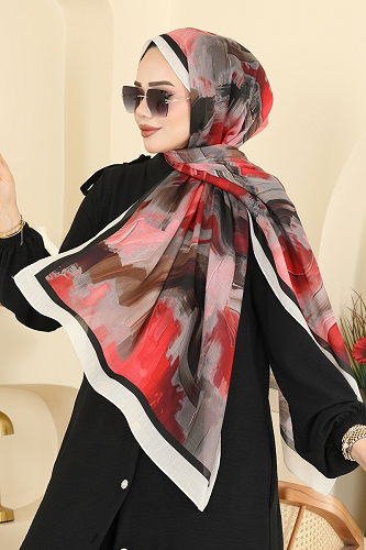 moda selvim Scarf 130ART1138 Stone - Thumbnail