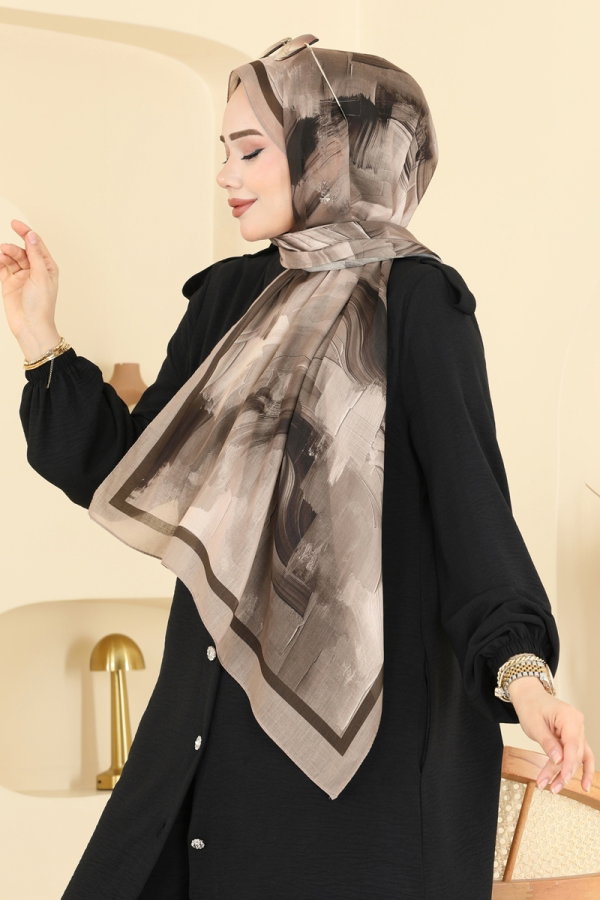 Modaselvim شالات شال بيج 130ART1138