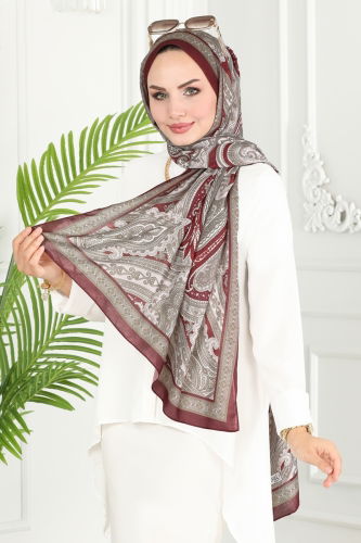 I.P.K. - Scarf 130IPK758 Burgundy