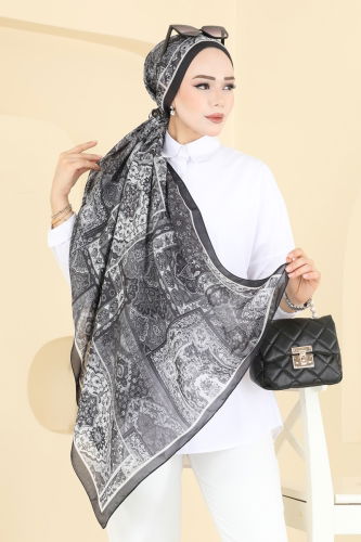 A.F.V. - Scarf 1310AFV475 Black&Grey