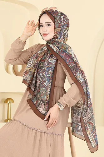 moda selvim Scarf 1310AFV475 Tile - Thumbnail