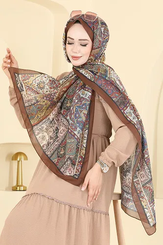 moda selvim Scarf 1310AFV475 Tile - Thumbnail