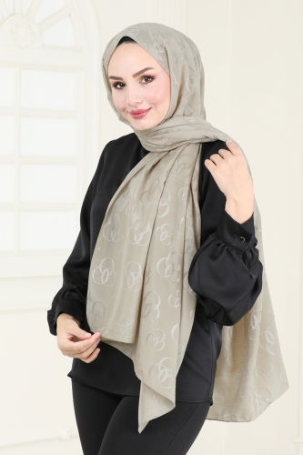 I.P.K. - Scarf 131IPK758 Dark Beige