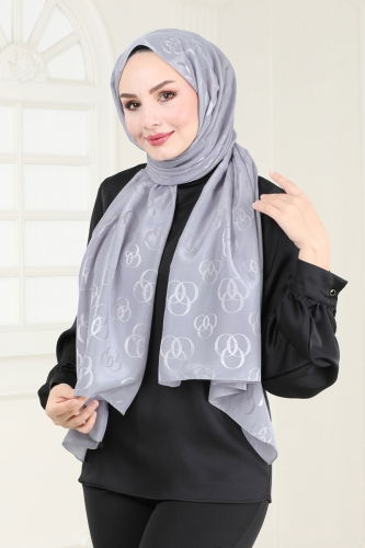 I.P.K. - Scarf 131IPK758 Light Gray