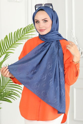 I.P.K. - Scarf 131IPK758 Light Indigo