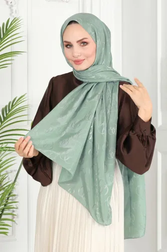 moda selvim Scarf 131IPK758 Mint - Thumbnail