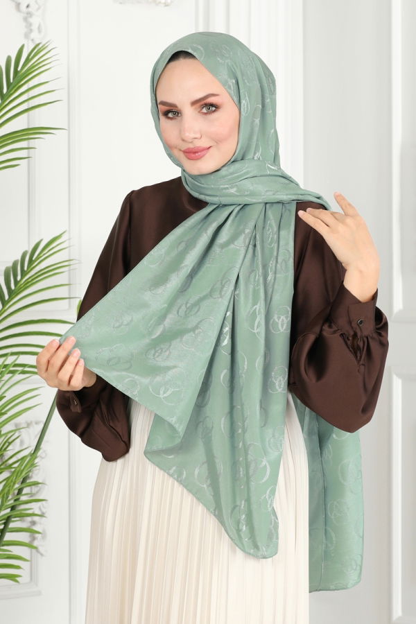 Modaselvim Shawls Scarf 131IPK758 Mint