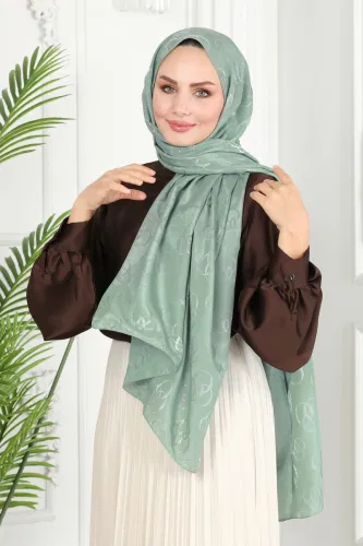 moda selvim Scarf 131IPK758 Mint - Thumbnail