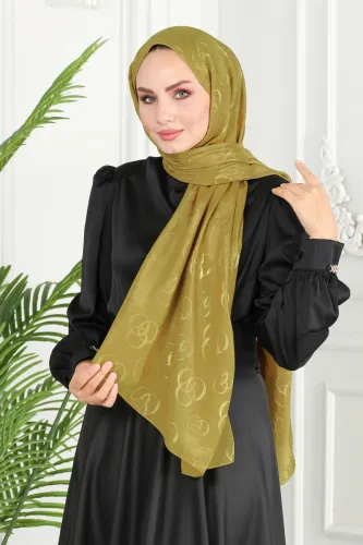 I.P.K. - Scarf 131IPK758 Oil Green