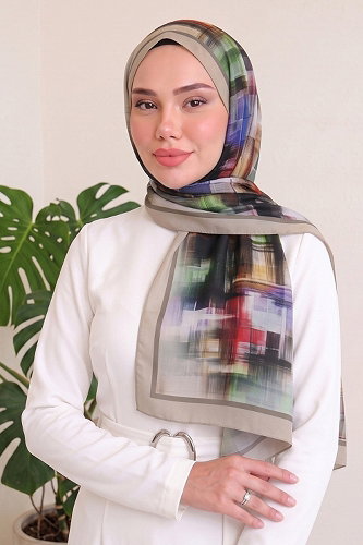 moda selvim شال بيج 134ARTK1207 - Thumbnail