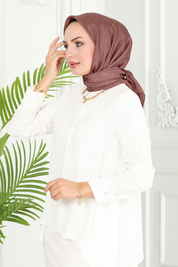 Scarf 134IPK758 Dark Rose Dusky - 2