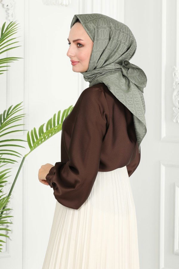 Scarf 135IPK758 Light Khaki - 3