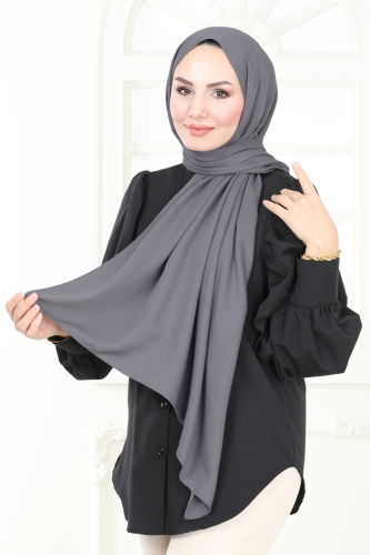 I.P.K. - Scarf 136IPK758 Anthracite