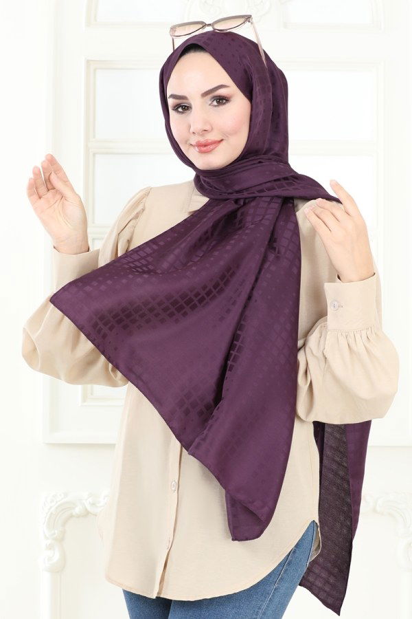 Scarf 137IPK758 Purple - 2