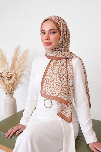 moda selvim Scarf 138ARTK1207 Light Tan - Thumbnail