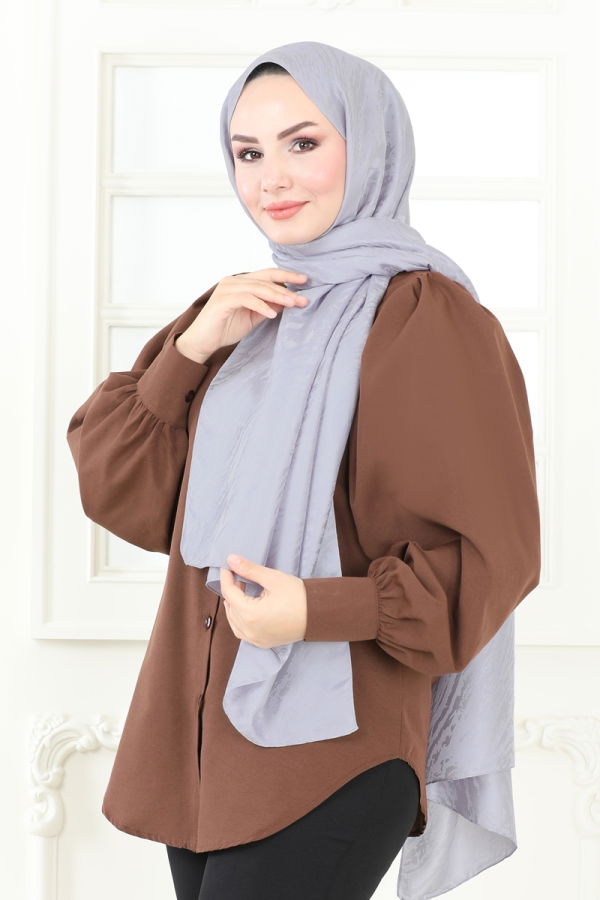 Modaselvim Shawls Scarf 138IPK758 Gray