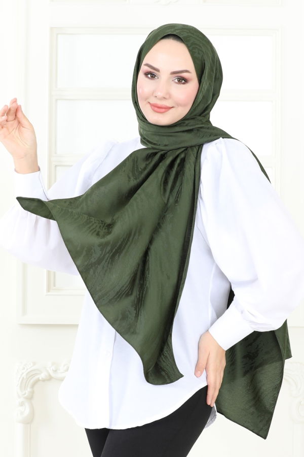 Modaselvim Shawls Scarf 138IPK758 Khaki