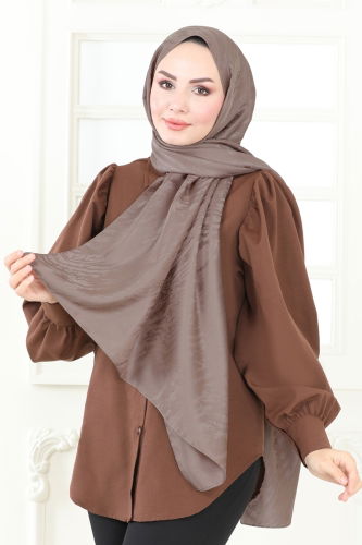 I.P.K. - Scarf 138IPK758 Light Brown