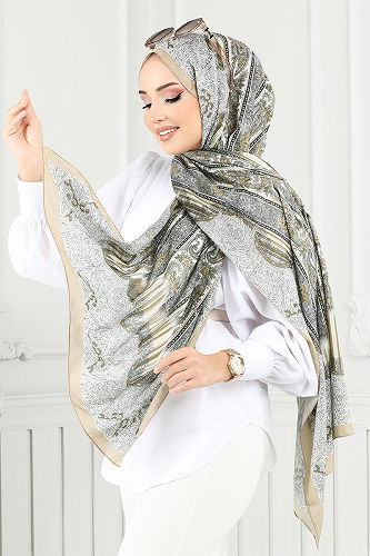 moda selvim Scarf 139IPK1145-M Vision - Thumbnail