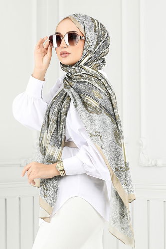 moda selvim Scarf 139IPK1145-M Vision - Thumbnail