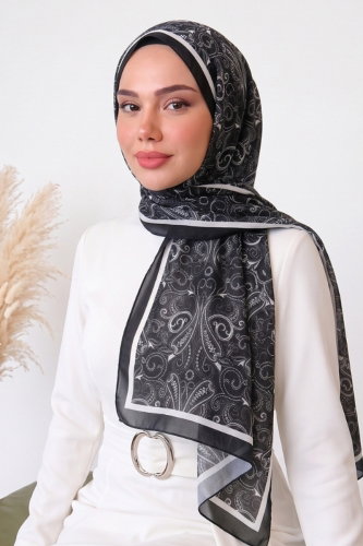 A.R.T.K. - شال أسود 142ARTK1207